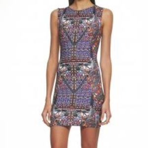 MARA HOFFMAN Mini Dress Camels White Print Size XS